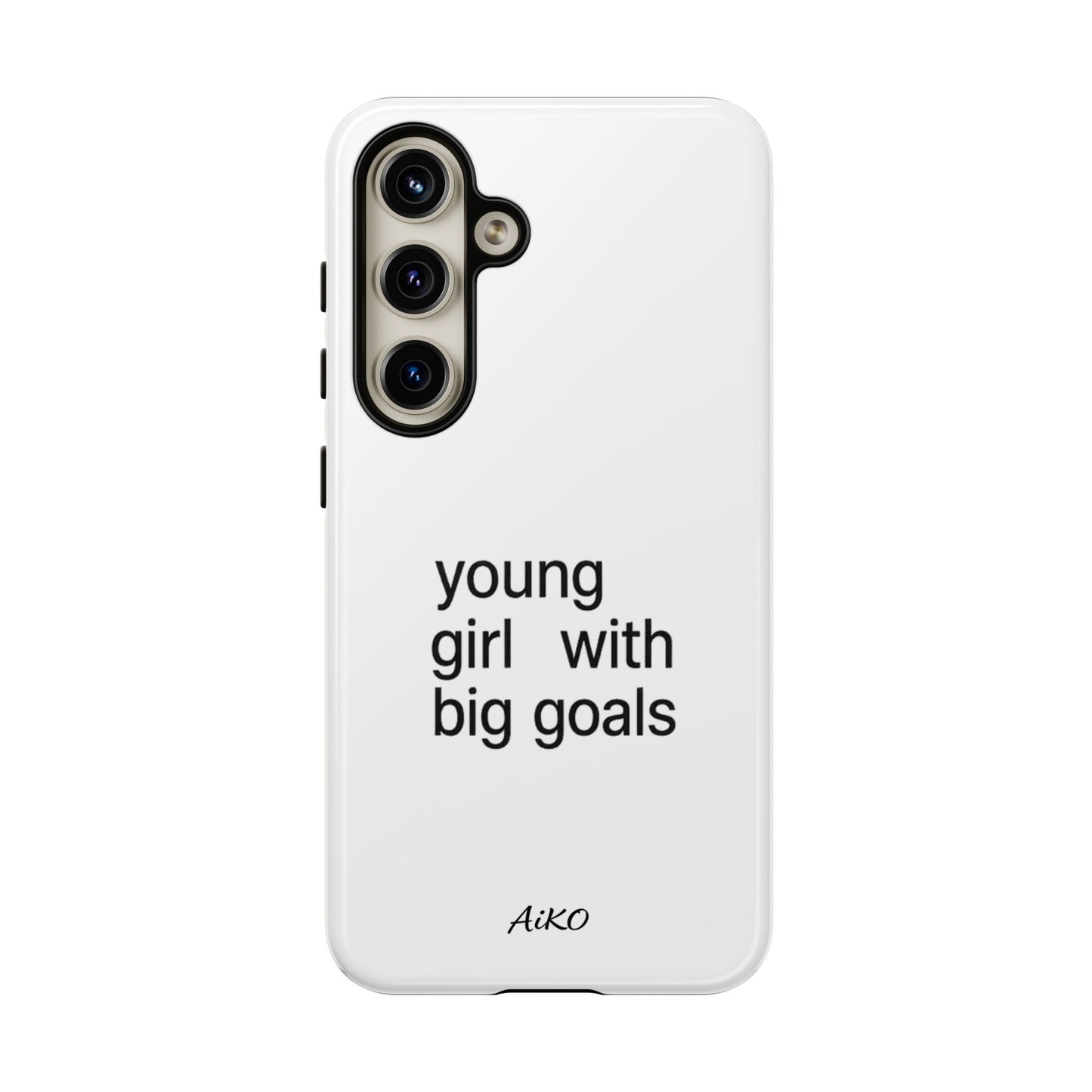 Young Girl With Big Goals