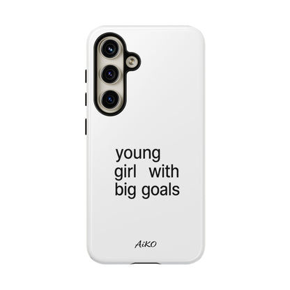 Young Girl With Big Goals