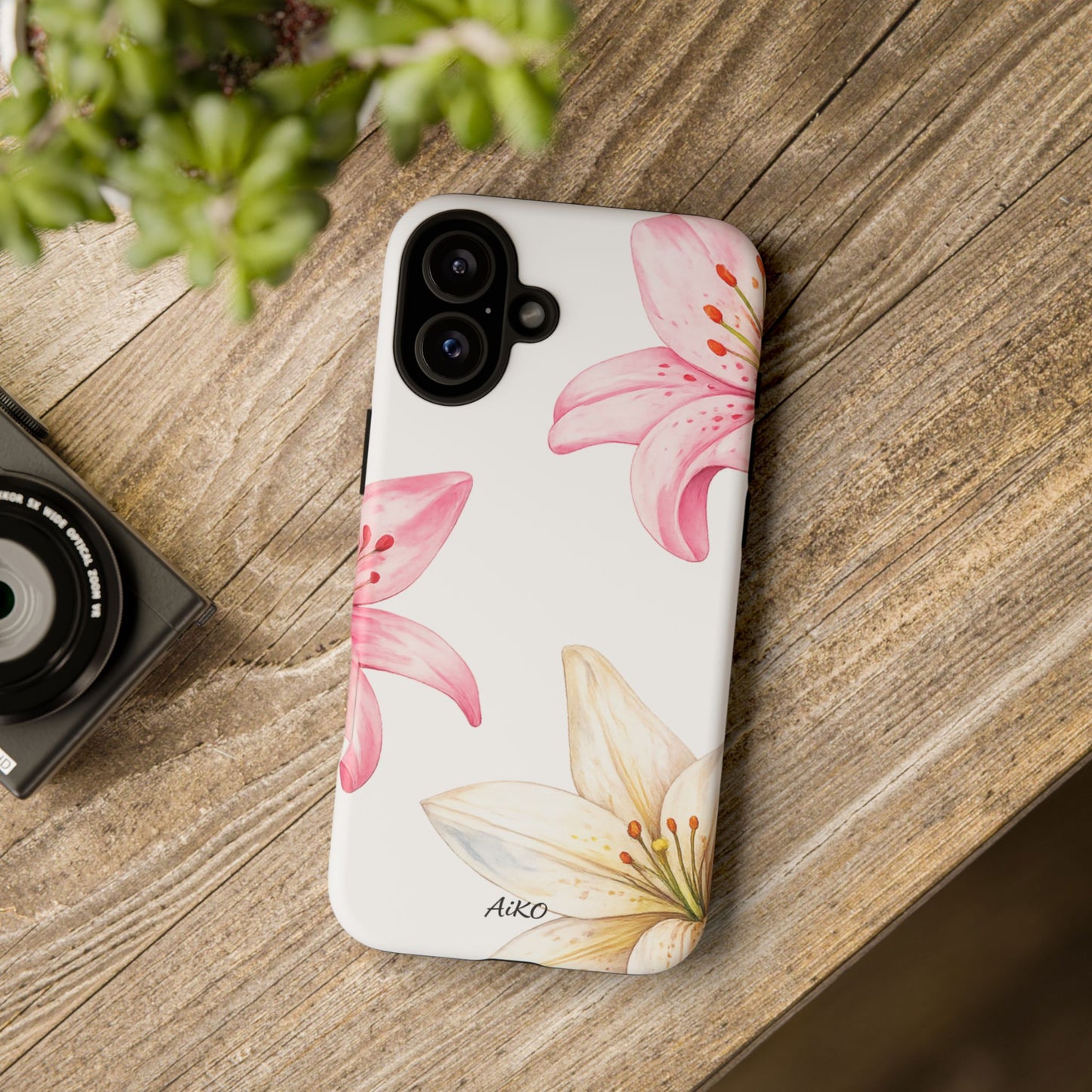 Blossom Grace Clear Case
