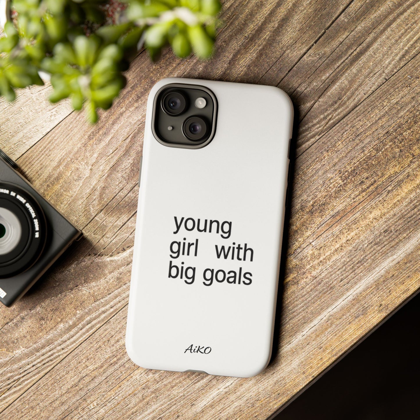 Young Girl With Big Goals