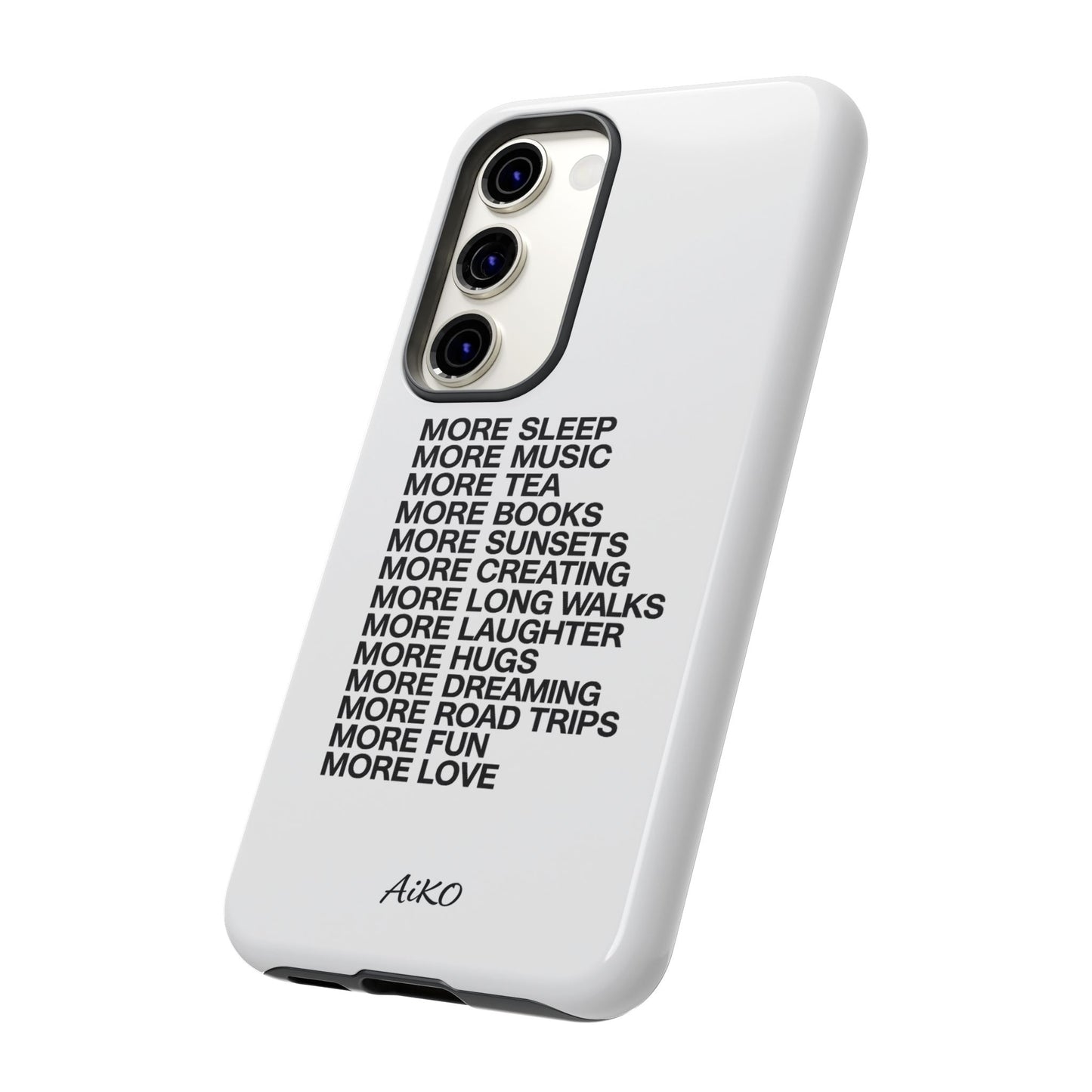 More More More