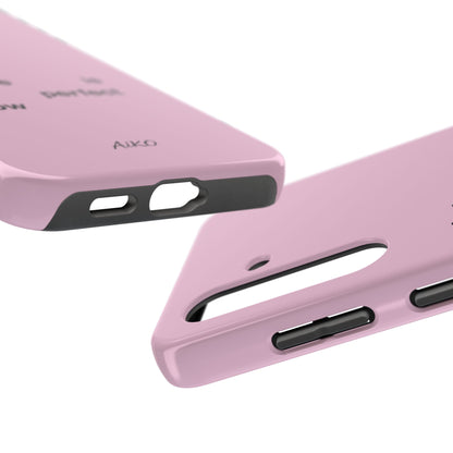 Pink Minimalist 'I relax I let go my life is in perfect flow'