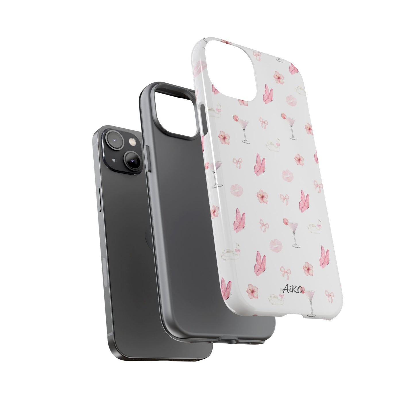 Pink Floral & Cocktail