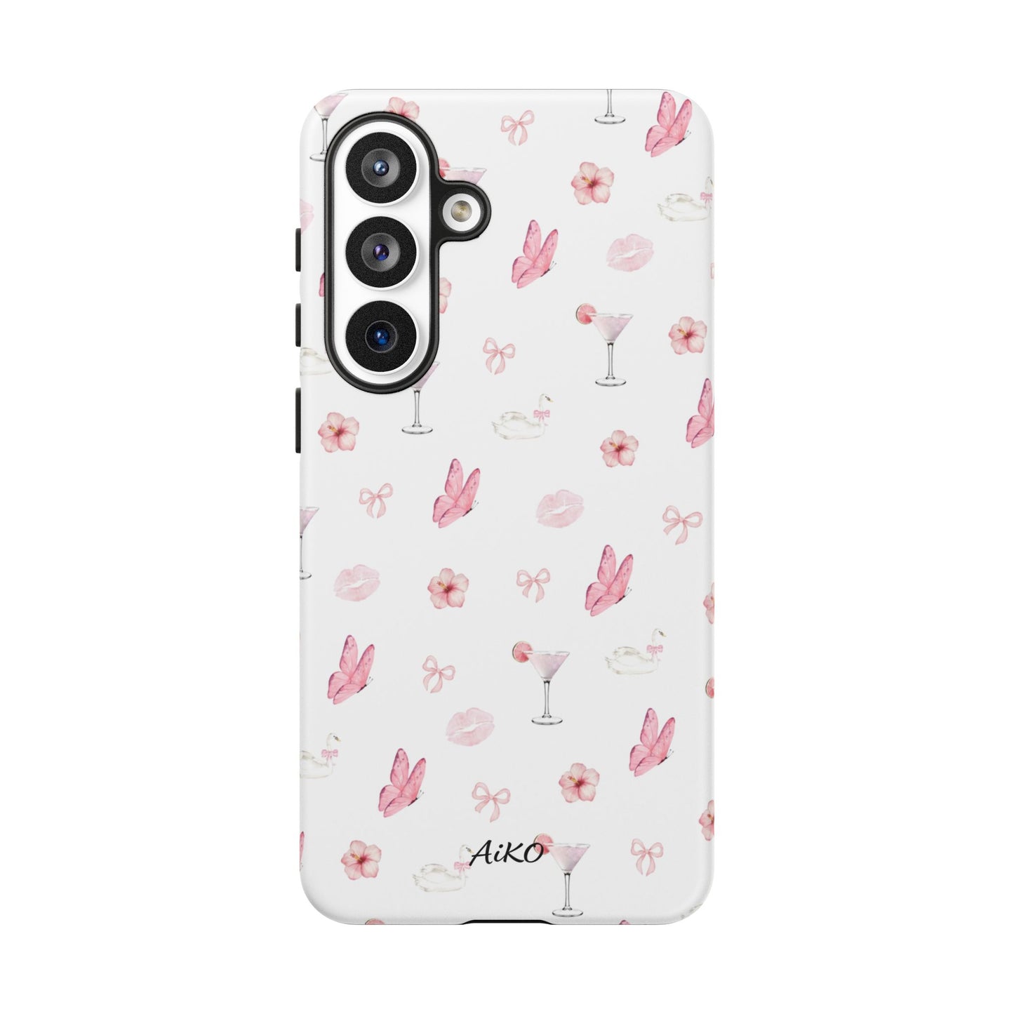 Pink Floral & Cocktail