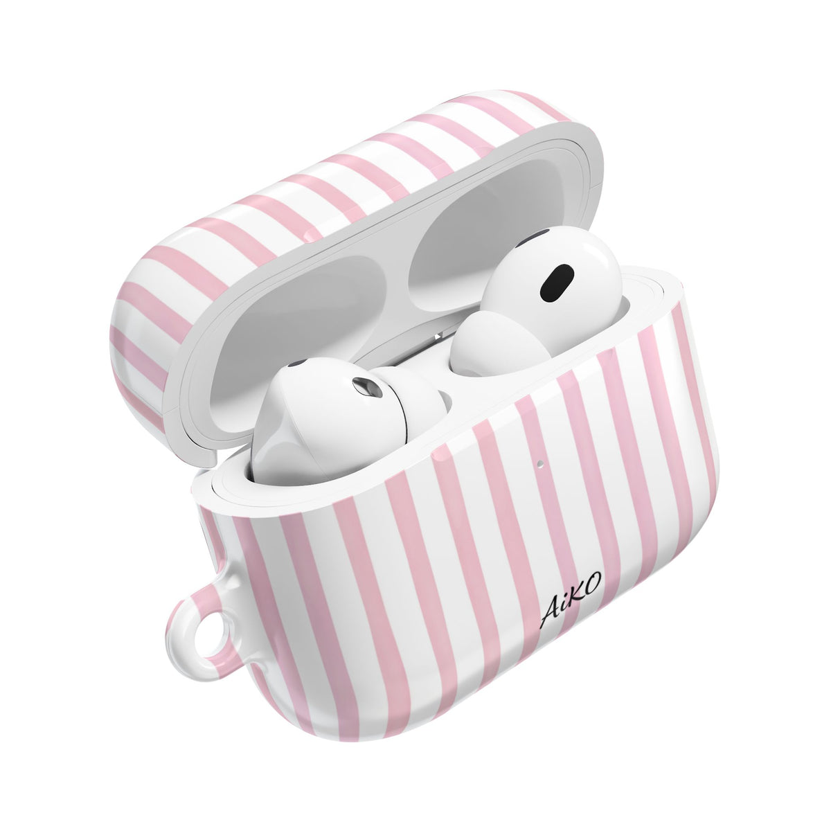 Blush Stripes AirPods Cases