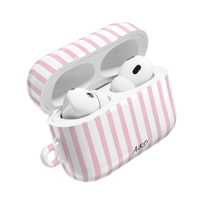 Blush Stripes AirPods Cases