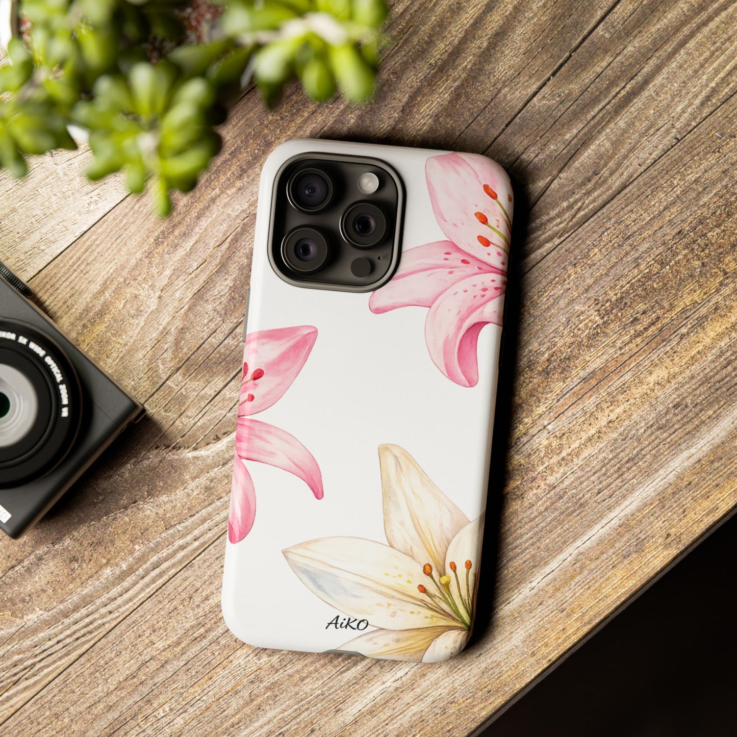 Blossom Grace Clear Case