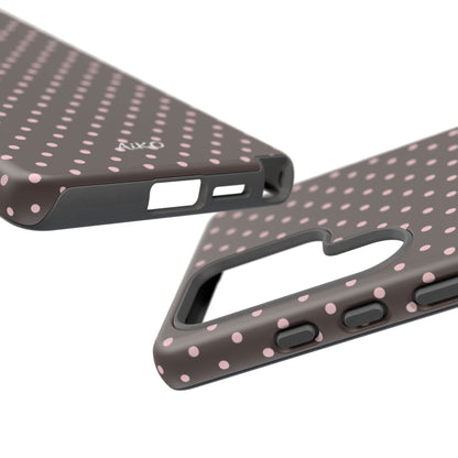 Baby Dots (Brown and Pink)