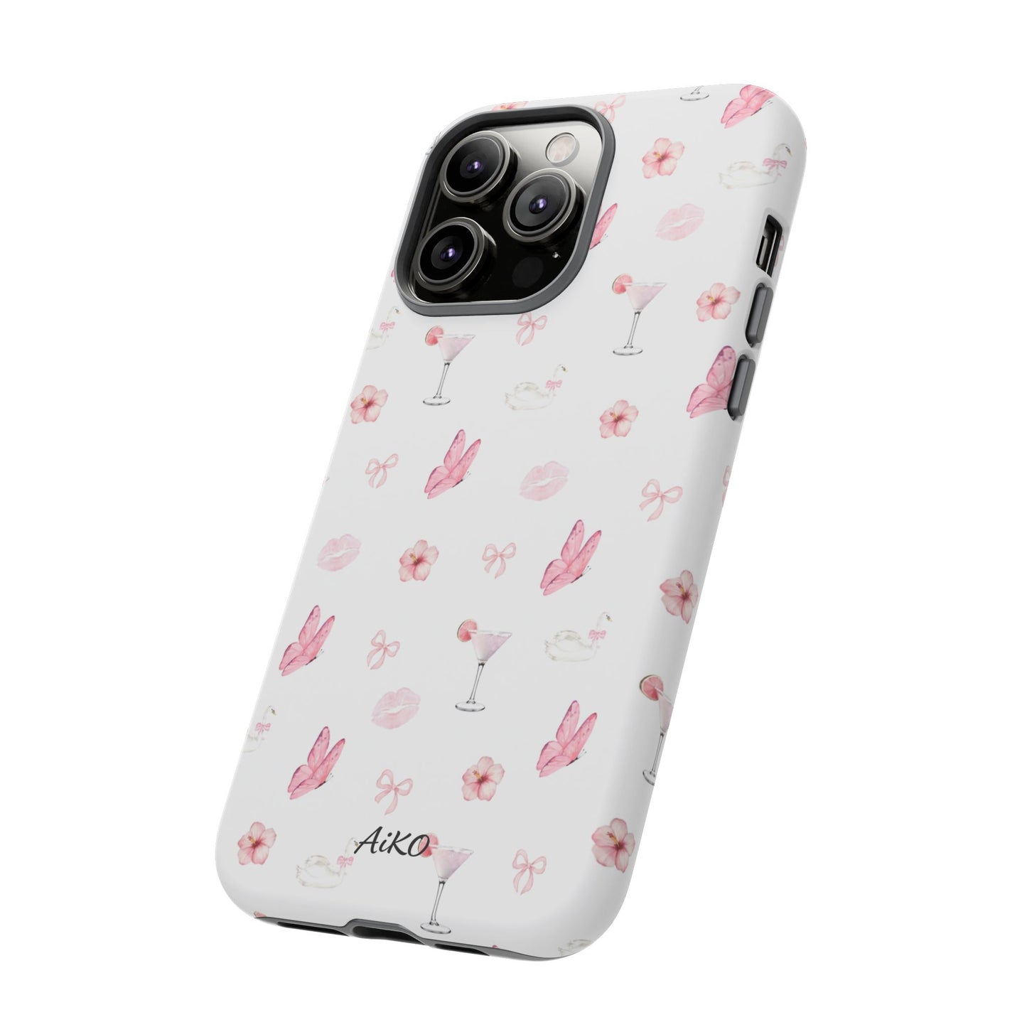 Pink Floral & Cocktail