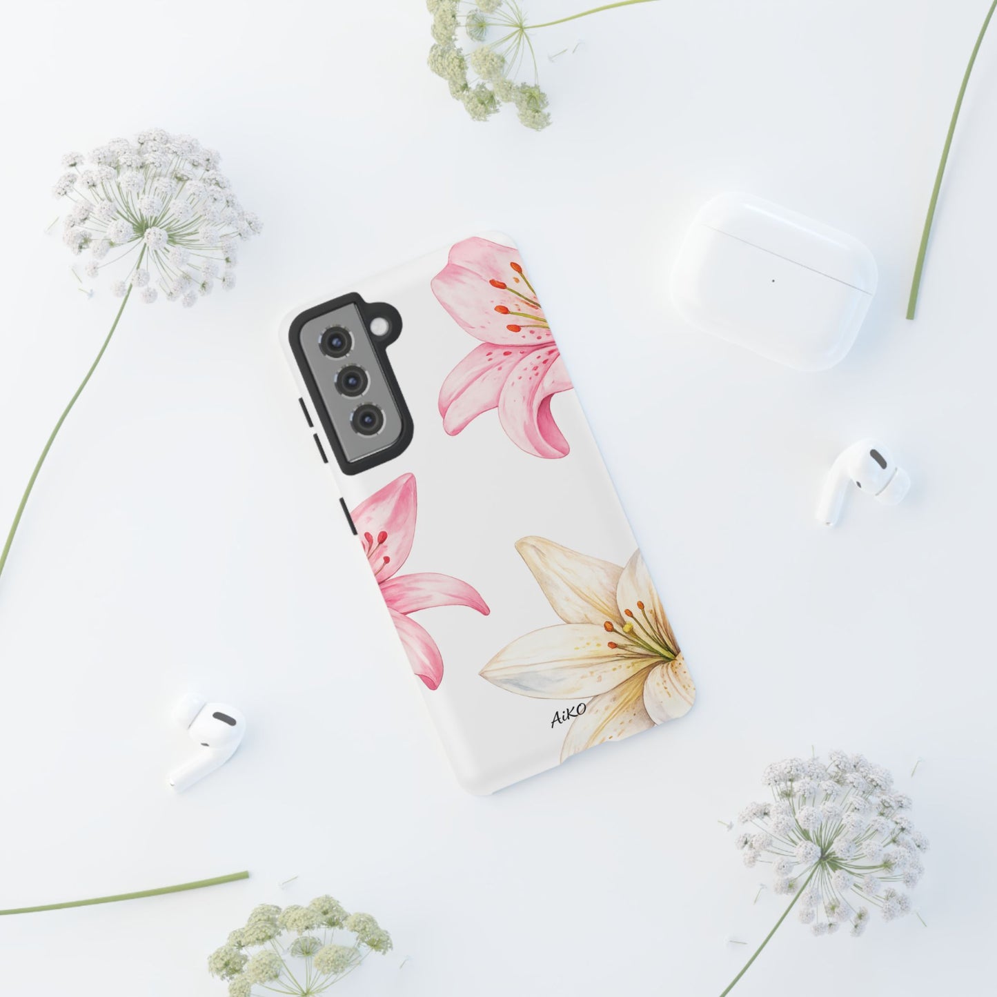 Blossom Grace Clear Case