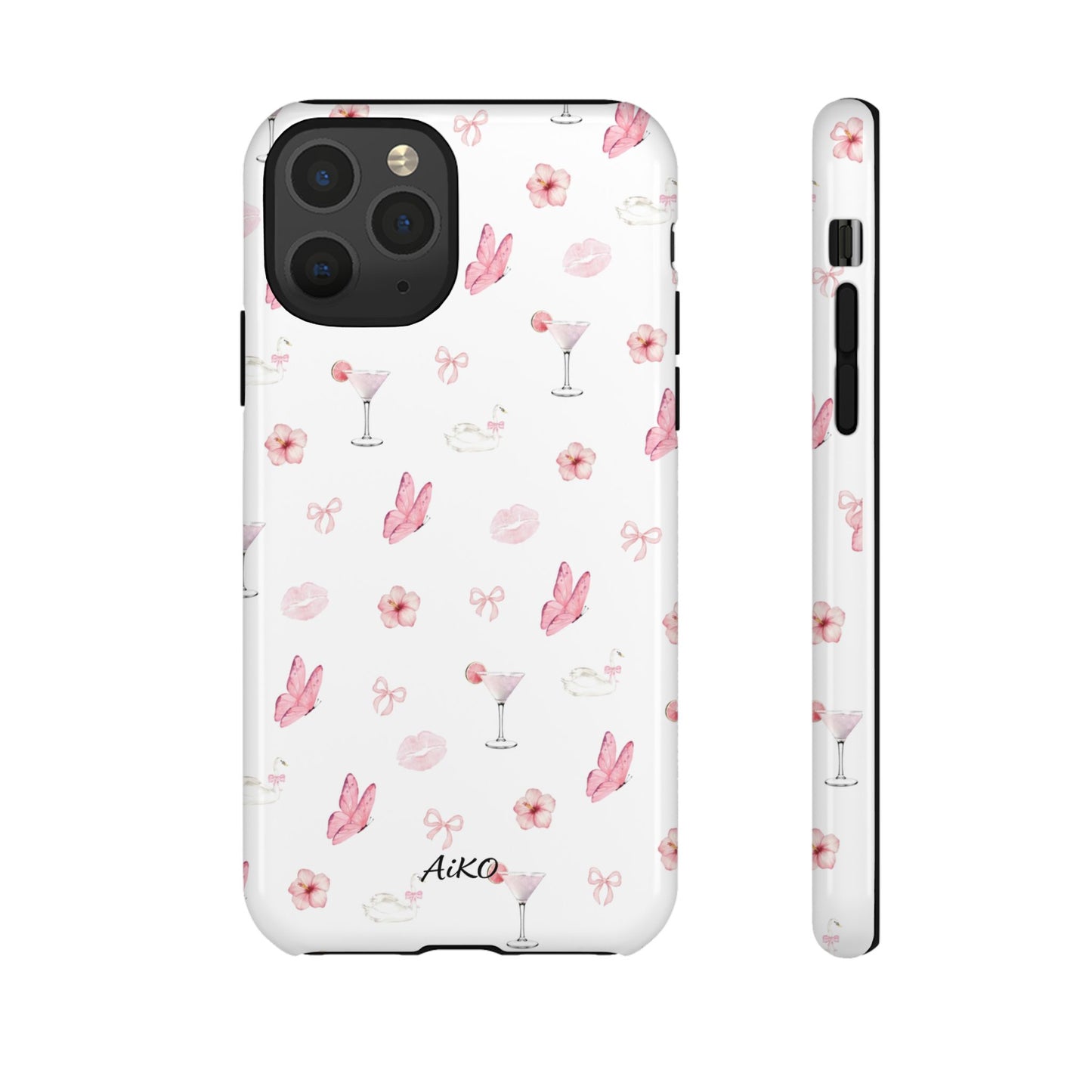 Pink Floral & Cocktail