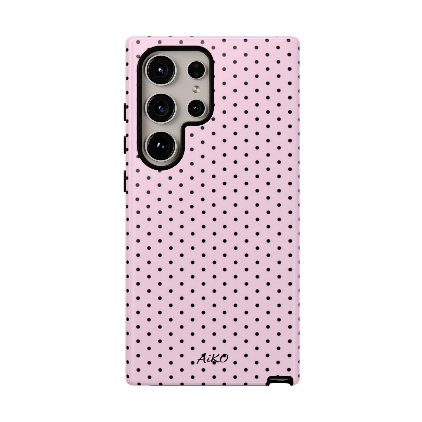Baby Dots (Black and Pink)