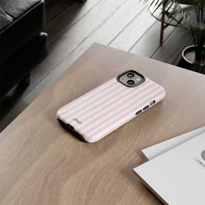 Pink Blush Stripes