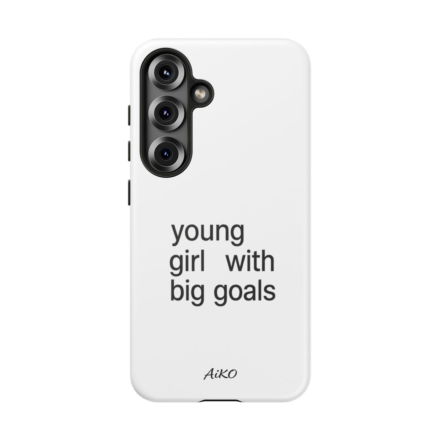 Young Girl With Big Goals
